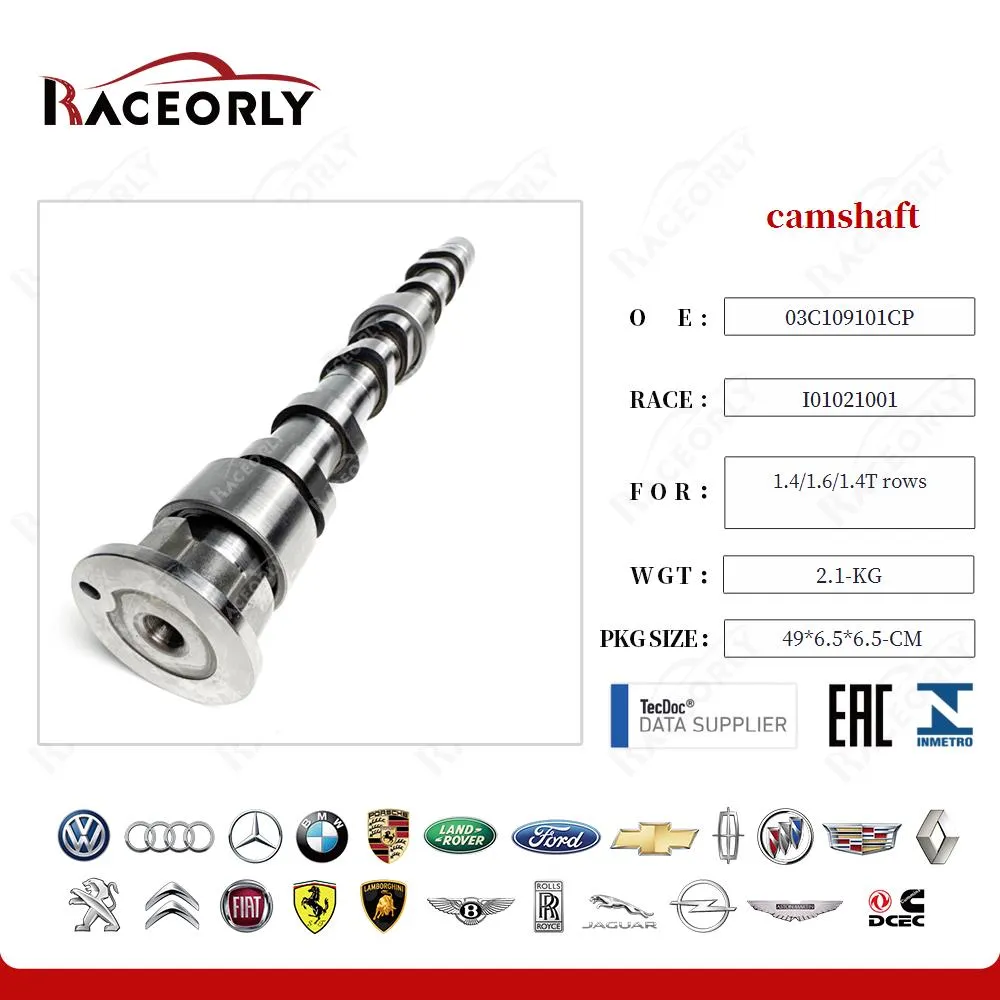 Распределительный вал 1.4/1.6/1.4T rows 03C109101CP — фото 3